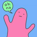 pink blob oh no2