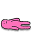 pink blob rolling