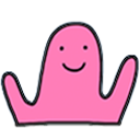 pink blob