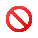 prohibited
