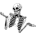 skeleton-shrug