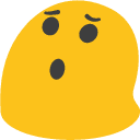 surprised blob