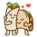 taco burrito love